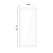 skaidri plevele - Tech-Protect Glass Fit+ 2 pack iPhone 17 Air Clear - 6 nuotrauka