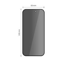apple iphone 16 - Tech-Protect Glass Spy+ Privacy Screen Protector iPhone 16 Pro / 17 / 17 Pro 2-pack - 7 nuotrauka