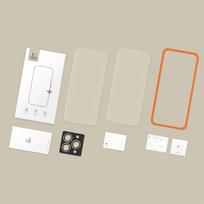 apple pro 3 - Tech-Protect Easy Set+ 3‑pack iPhone 16 Pro Max/ 17 Pro Max Clear Clear - 2 nuotrauka