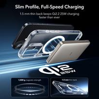 esr iphone 17 - ESR Classic Hybrid MagSafe dėklas Apple iPhone 17 - Skaidrus (Clear) - 4 nuotrauka