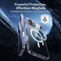 esr iphone 17 - ESR Classic Hybrid MagSafe dėklas Apple iPhone 17 - Skaidrus (Clear) - 8 nuotrauka