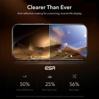 ekrano apple - ESR UltraFit Armorite Pro Tempered Glass for iPhone 16 Pro / 17 - Transparent - 5 nuotrauka