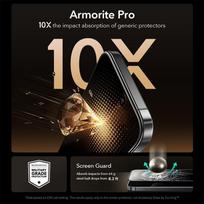 ekrano apple - ESR UltraFit Armorite Pro Tempered Glass for iPhone 16 Pro / 17 - Transparent - 7 nuotrauka