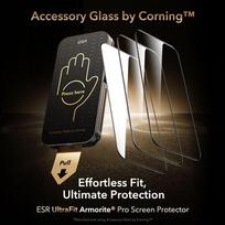 ekrano apple - ESR UltraFit Armorite Pro Tempered Glass for iPhone 16 Pro / 17 - Transparent - 9 nuotrauka