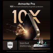 esr iphone 17 - ESR "UltraFit Armorite Pro" Apsauginis stiklas Apple iPhone 17 Pro Max - Skaidrus (Clear) - 8 nuotrauka