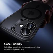 apsaugines pleveles iphone 16 - ESR Armorite Camera Cover for iPhone 16 / 16 Plus / 17 - Black - 3 nuotrauka