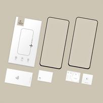 juoda plevele - LCD apsauginis stikliukas Tech-Protect Glass Fit  2-Pack Samsung S731 S25 FE juodas - 2 nuotrauka