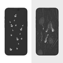 xiaomi 17t pro - Tech-Protect Glass Fit+ 2-Pack Apsauginis Stiklas Xiaomi 15T / 15T Pro Juodas (Black) - 5 nuotrauka