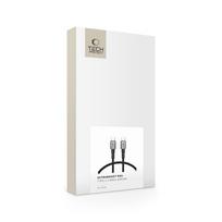 laidai 3a - Tech-Protect UltraBoost DNA USB-C PD60W/3A kabelis 25cm - Pilkas (Grey) - 2 nuotrauka
