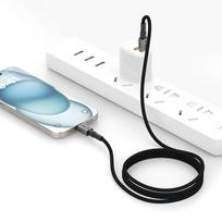 laidai 3a - Tech-Protect UltraBoost DNA USB-C PD60W/3A kabelis 25cm - Pilkas (Grey) - 4 nuotrauka
