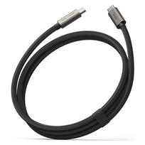 usb c 3 2 gen 2 kabelis - Ringke USB-C 3.2 Gen 2x2 PD240W kabelis 100cm - Juodas (Black) - 7 nuotrauka