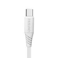 usb c i usb c 2m - Dudao L2T USB to USB Type C fasst charging data cable 5A 2m White - 3 nuotrauka