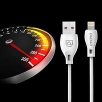 micro data usb cable - Dudao Micro USB data charging cable 2.4A 2m White - 6 nuotrauka