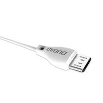 micro data usb cable - Dudao Micro USB data charging cable 2.4A 2m White - 12 nuotrauka