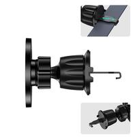 holderai - Tech-Protect N56 magnetinis automobilinis telefono laikiklis su MagSafe oro angai - Juodas (Black) - 4 nuotrauka