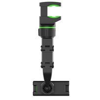 holderai - Hurtel Rearview Mirror Phone Holder Black - 6 nuotrauka