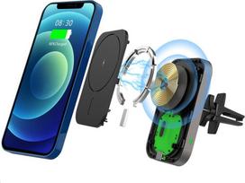 magnetinis telefono laikiklis - Tech-Protect autohoidik CW19 Magsafe - 4 nuotrauka