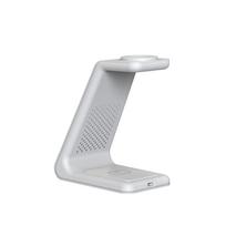 apple pakrovejas - Tech-Protect wireless charger A36 3in1 QI15W, white | 5906302372157 - 4 nuotrauka