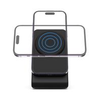 wireless magsafe charger - Tech-Protect wireless charger A38 3in1 QI15W, black | 5906302372195 - 5 nuotrauka