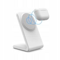 wireless magsafe charger - Tech-Protect wireless charger A38 3in1 QI15W, white | 5906302372201 - 4 nuotrauka