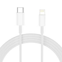 usb a usb c pakrovejas - Tech-Protect NCA30 PD 30W QC3.0 USB-A / USB-C sieninis įkroviklis + USB-C / Lightning laidas 100 cm - Baltas (White) - 7 nuotrauka