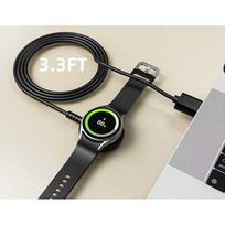 galaxy - Tech-Protect MC03 UltraBoost Belaidis Įkroviklis Samsung Galaxy Watch - Juodas (Black) - 3 nuotrauka