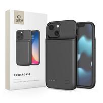 iphone 12 mini dekliukas - Tech-Protect "PowerCase for Apple iPhone 12 mini / 13 mini su 4700mAh power bank" Juodas (Black) - 4 nuotrauka