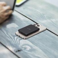 5000mah powerbank magsafe - Tech-Protect LifeMag PB10 5000mAh 15W Juodas (Black) - 4 nuotrauka