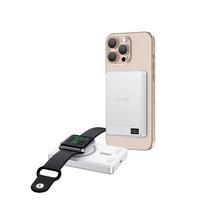 5000mah powerbank magsafe - Tech-Protect PB33 LifeMag 5000mAh Sidabrinė (Silver) - 8 nuotrauka