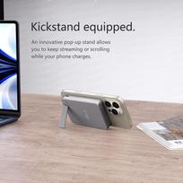 magsafe power bank - Tech-Protect PB14 LifeMag MagSafe 10000 mAh, pilka - 3 nuotrauka