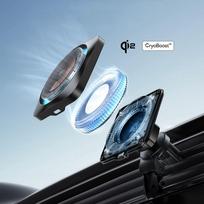 venta - Automobilinis įkroviklis ESR CRYOBOOST, MagSafe, juoda, 15 W - 4 nuotrauka