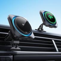 venta - Automobilinis įkroviklis ESR CRYOBOOST, MagSafe, juoda, 15 W - 5 nuotrauka