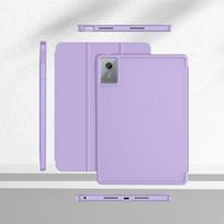 tab k11 deklas - Tech-Protect SC Pen Case Lenovo Idea Tab 11" Purple - 4 nuotrauka