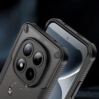telefonas - Tech-Protect Rugged Shield Case for Xiaomi Poco M8 Pro / Redmi Note 15 Pro+ Plus 5G - Juodas (Black) - 5 nuotrauka