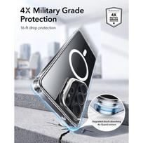 s26 ultra deklas - ESR Classic Hybrid Kickstand MagSafe Case for Samsung Galaxy S26 Ultra - Skaidrus (Clear) - 5 nuotrauka