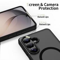 magmai - Dėklas Tech-Protect Magmat MagSafe Case for Samsung Galaxy S26 - Juodas - 6 nuotrauka