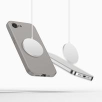 apple 17e - Tech-Protect Silicone MagSafe Case for Apple iPhone 16E / 17E - Pilkas (Gray) - 6 nuotrauka