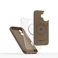 apple 17e - Tech-Protect Silicone MagSafe Case for Apple iPhone 16E / 17E Rudas (Brown) - 7 nuotrauka