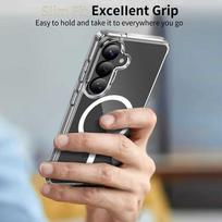 a56 samsung telefonas - Tech-Protect FlexAir Hybrid MagSafe Dėklas Samsung Galaxy A36 / A56 / A37 5G - Skaidrus (Transparent) - 5 nuotrauka