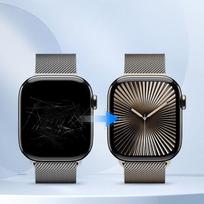 skaidri plevele - Tech-Protect Hofi Hydro Flex+ 2-pack hydrogel film for Huawei Watch Fit 3 / 4 - transparent - 4 nuotrauka