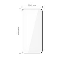 apsauginis stikliukas 15 pro - Tech-Protect "GLASS FIT+" Apsauginis stiklas 2-pack Xiaomi Redmi Note 15 Pro 5G Juodas (Black) - 7 nuotrauka