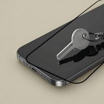 google pixel 9a stiklas - Tech-Protect "Glass Fit+" Apsauginis stiklas 2 vnt. Google Pixel 9A / 10A - Juodas (Black) - 6 nuotrauka