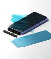 google 2 - Ringke "Tempered Glass" 2-vnt. Apsauginis stiklas Google Pixel 10A - Skaidrus (Clear) - 3 nuotrauka