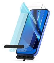 google 2 - Ringke "Tempered Glass" 2-vnt. Apsauginis stiklas Google Pixel 10A - Skaidrus (Clear) - 4 nuotrauka