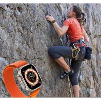 watch 10 - Tech-Protect watch strap Nylon Pro Apple Watch 42/44/45/49mm, orange | 9490713928356 - 4 nuotrauka