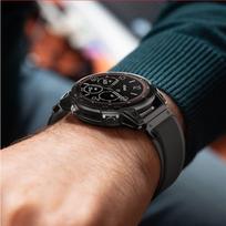 garmin apyranke fenix - Tech-Protect nailoninis dirželis Garmin Fenix 3/5X/3HR/5X Plus/6X/6X Pro/7X Juodas-Oranžinis (Black-Orange) - 4 nuotrauka