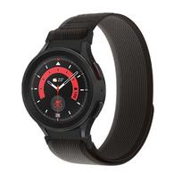 samsung galaxy 7 watch - Tech-Protect Nylon Strap for Samsung Galaxy Watch 4/5/5 Pro/6/7 Juodas/Oranžinis (Black/Orange) - 4 nuotrauka
