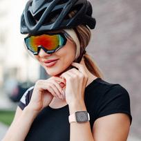 watch 10 - Tech-Protect silikoninis dirželis Apple Watch 3/4/5/6/7/8/9/SE (38/40/41 mm), šviesiai rožinis (Light pink) - 6 nuotrauka