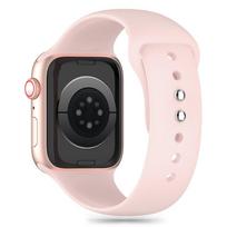 watch 10 - Tech-Protect silikoninis dirželis Apple Watch 3/4/5/6/7/8/9/SE (38/40/41 mm), šviesiai rožinis (Light pink) - 8 nuotrauka