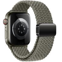 watch 10 - Tech-Protect Nylonmag dirželis Apple Watch 4 / 5 / 6 / 7 / 8 / 9 / SE / Ultra 1 / 2 (42 / 44 / 45 / 49 mm), Olive Grey (Olive Grey) - 5 nuotrauka